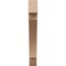 Ekena Millwork 3-inch W x 18-inch D x 24-inch H Aspen Rough Cedar Woodgrain TimberThane Knee Brace, Primed BRCUR03X18X24ASPRCPR - alternate 5